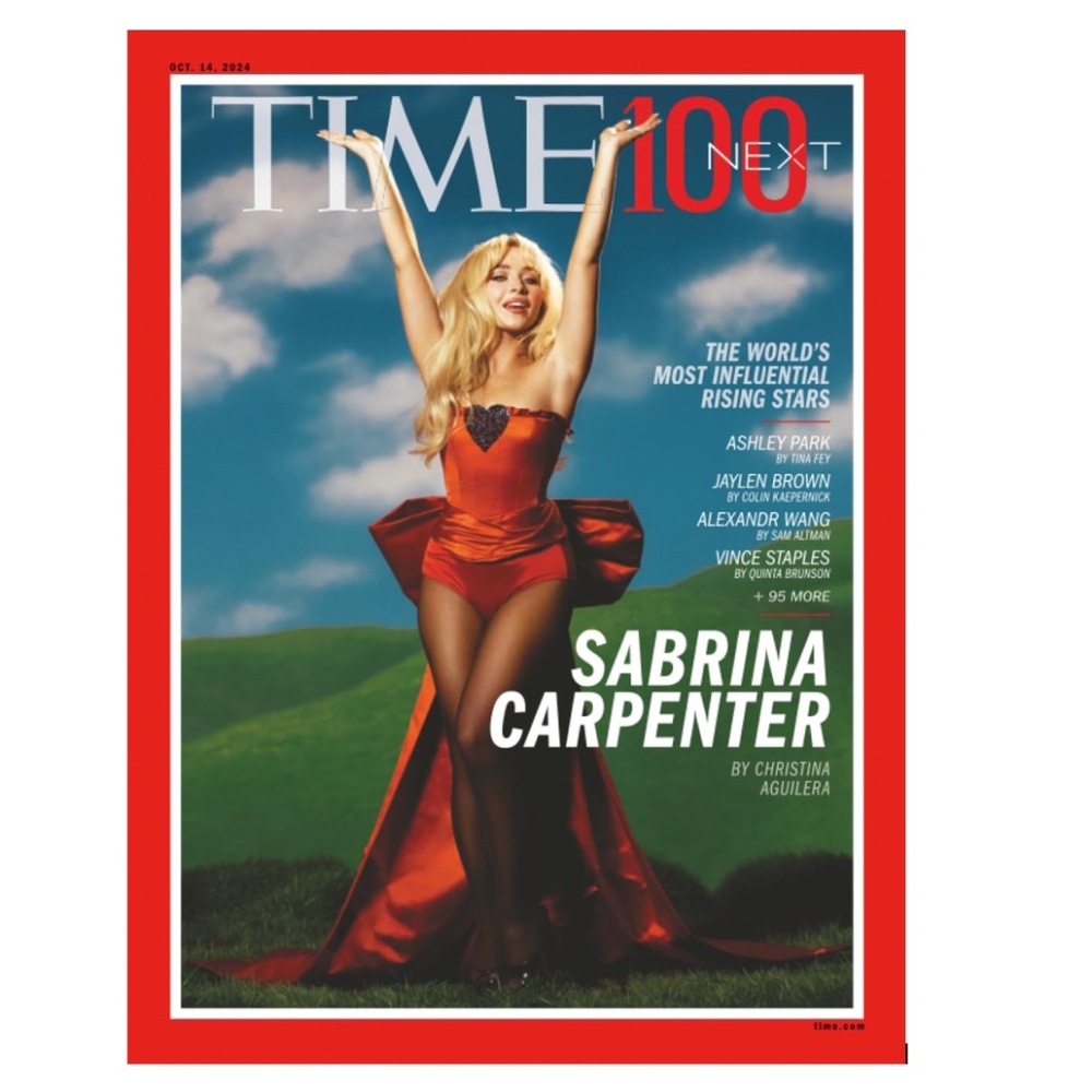NEW Sabrina Carpenter TIME Magazine